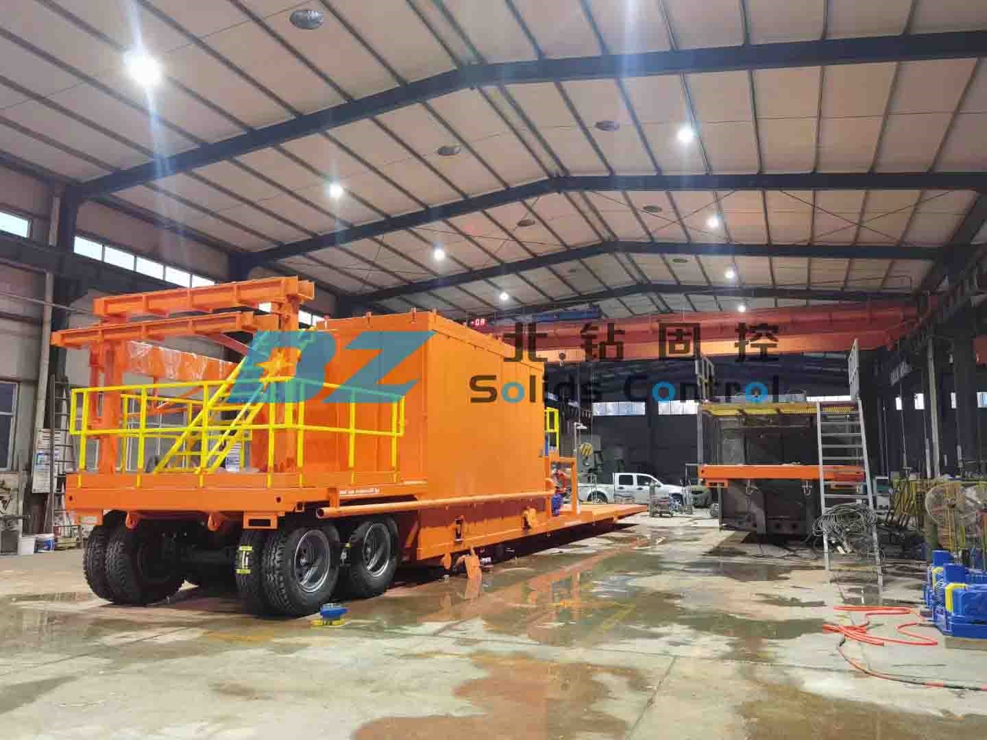 Two Sets of BZ Trailer-Mounted XJ550Z Solids Control Systems Were Sold to Oman